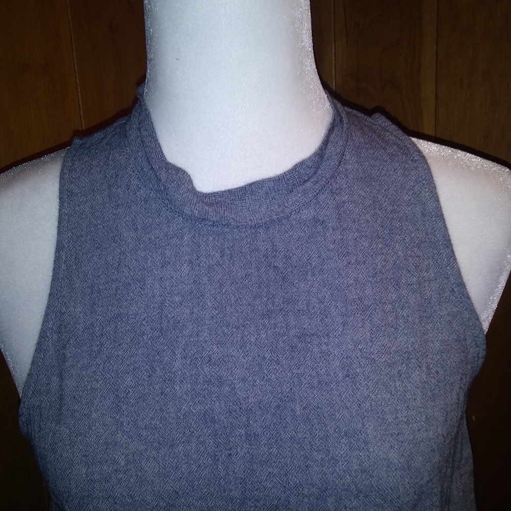 ‼Elodie Denim Style Tank Top - Picture 2 of 7